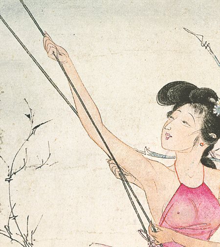 范县-胡也佛的仕女画和最知名的金瓶梅秘戏图